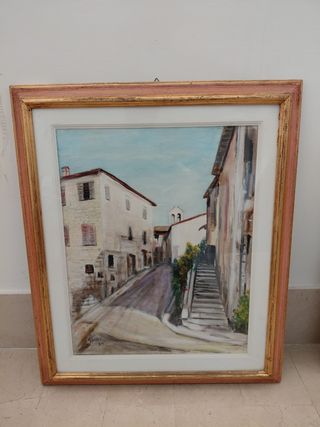 Quadro dipinto a mano - paesaggio