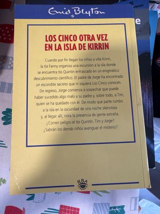 Los cinco otra vez en la isla de lirón