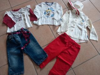 Abbigliamento Autunno bambina 9-12 
