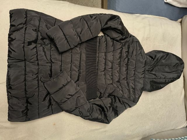 Abrigo acolchado Kelrebec negro