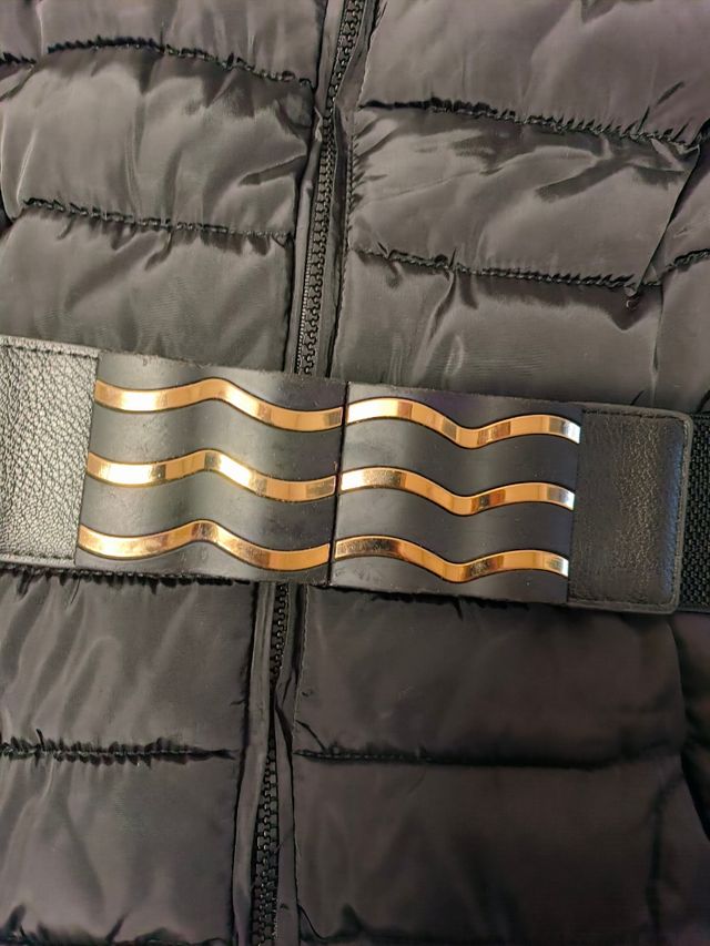 Abrigo acolchado Kelrebec negro