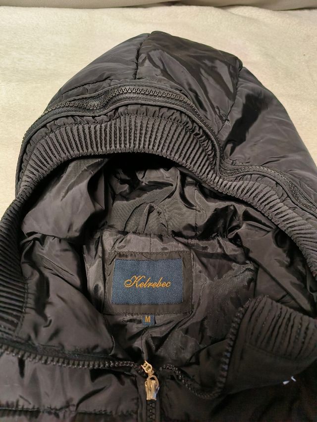 Abrigo acolchado Kelrebec negro