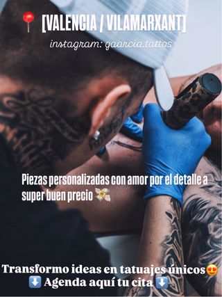 Tatuador de chicano, blackwork, realismo,lettering