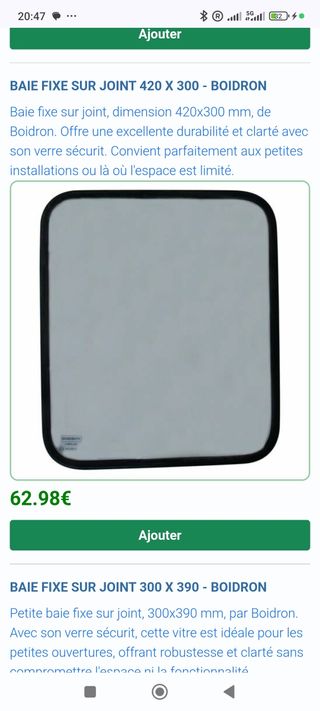 Ventana Fija Boidron 420x390