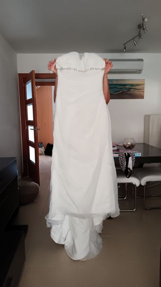 Vestido novia Rosa Clarà blanco