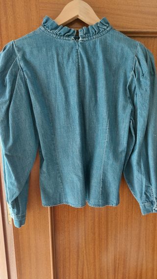 Blusa vaquera ZARA