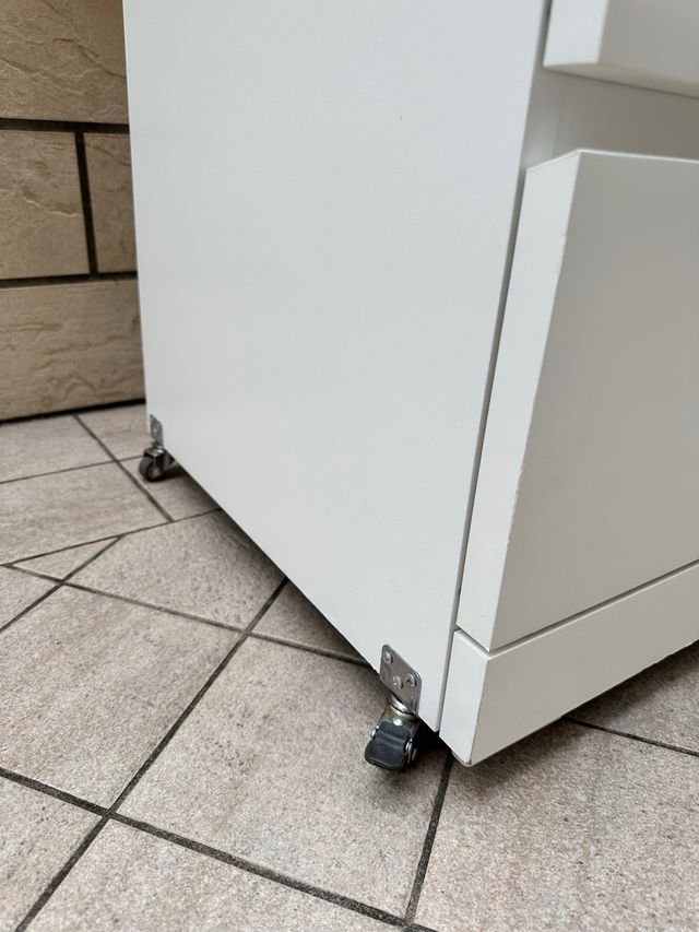 Cassettiera Ikea Malm bianca 3 cassetti