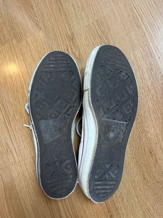 Converse blancas - zapatillas de cuero