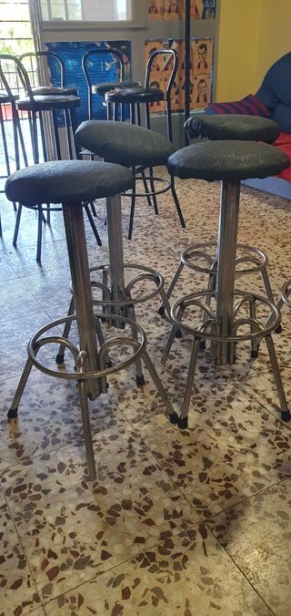 5 Taburetes Vintage Hostelería