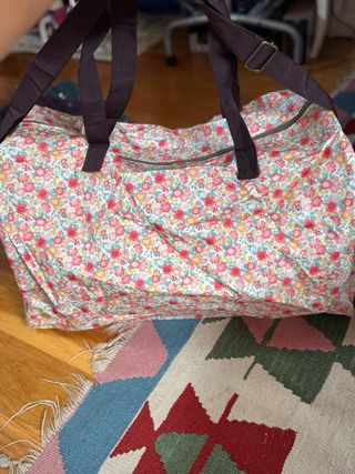 Bolsa flores liberty - Impermeable