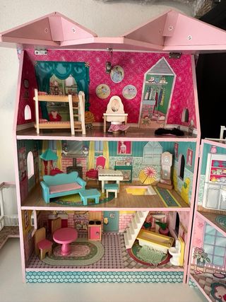 Casa bambole Kidkraft rosa
