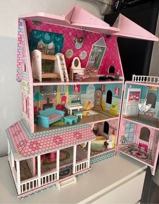 Casa bambole Kidkraft rosa