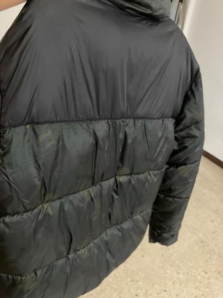Chaqueta acolchada camuflaje