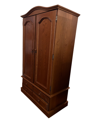 Dormitorio completo : Armario, cama, cómoda