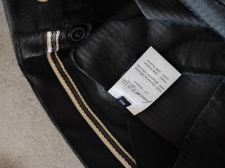 Traje negro hombre