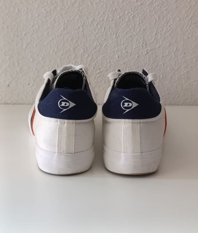 Zapatillas Dunlop Retro Blancas - Talla 40