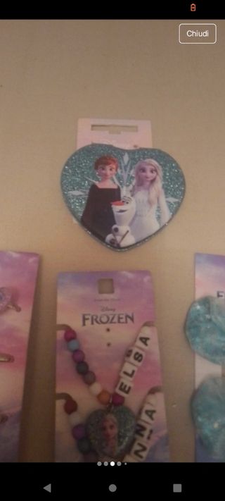 Set Gioielli Frozen Elsa Anna