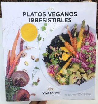 Libro "Recetas veganas irresistibles"
