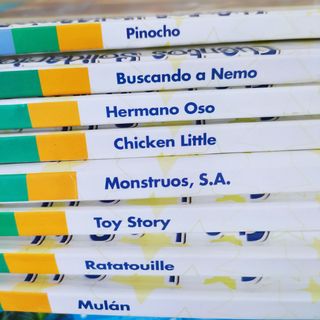 Lote 8 libros Disney 