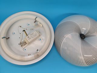 plafoniera muro parete soffitto in resina con neon