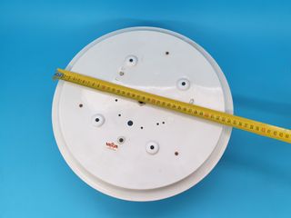 plafoniera muro parete soffitto in resina con neon