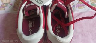 Zapatillas Often rojas retro mujer