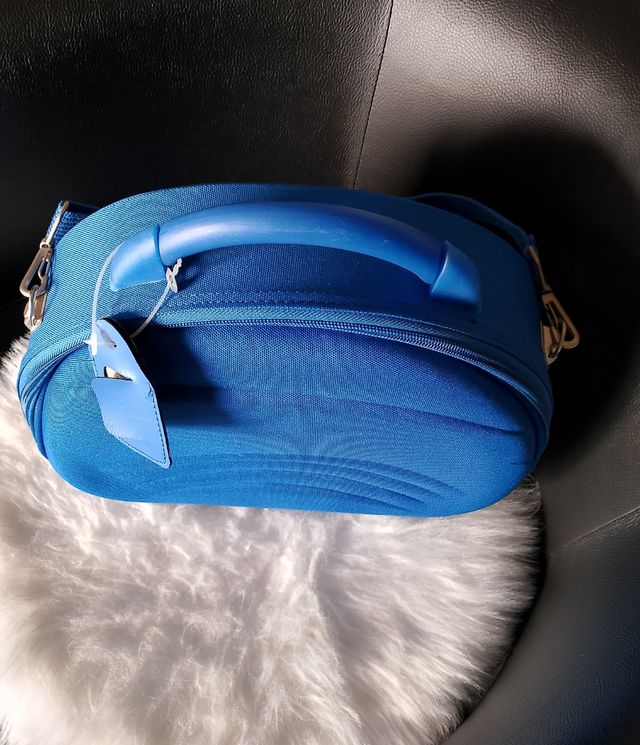 Maleta de viaje azul