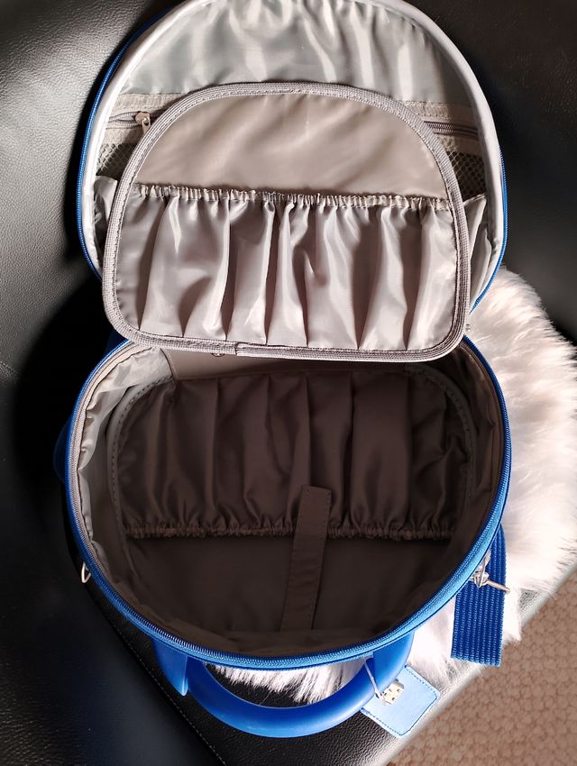 Maleta de viaje azul