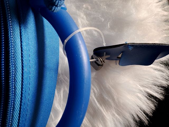 Maleta de viaje azul