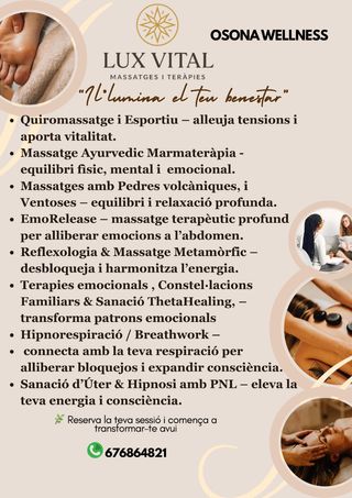 Masajes y Terapias Holísticas – Relajación 