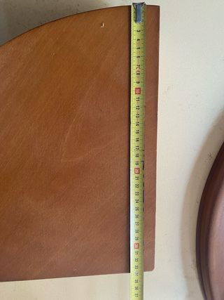 Mensole angolari legno marroni