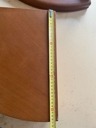 Mensole angolari legno marroni