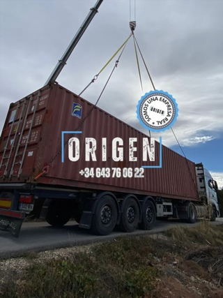 Contenedor marítimo 40' - Estanco CW, toda España
