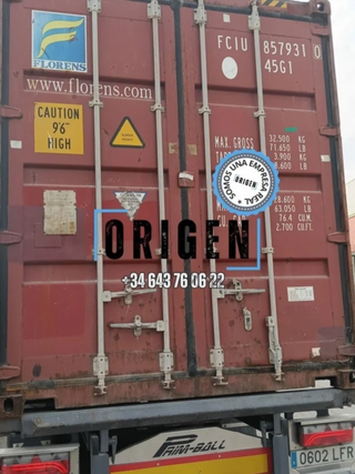 Contenedor marítimo 40' - Estanco CW, toda España