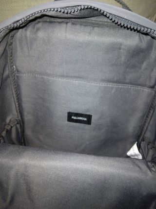 Mochila Pull&Bear Gris - Nueva
