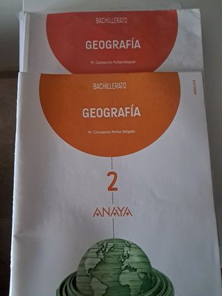 Geografía 2 de Bachillerato