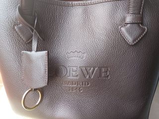 Bolso Loewe piel marrón auténtico