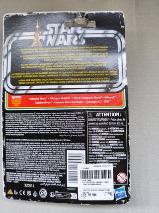 Figura Retro Ahsoka Tano Star Wars