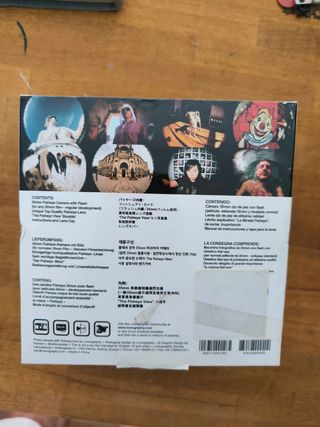 Lomography Fisheye: Cámara compacta.