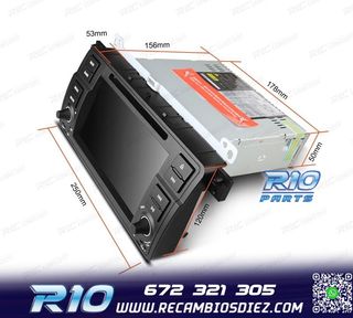 RADIO NAVEGADOR 7" PARA BMW SERIE 3 E46 98-06 USB GPS TACTIL