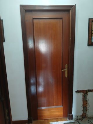 6 Puertas maciza madera