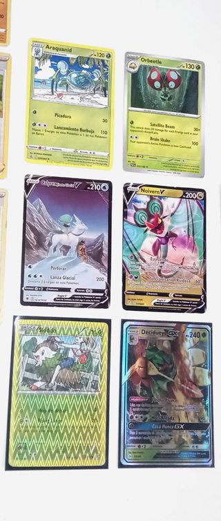 Lote 18 cartas Pokémon