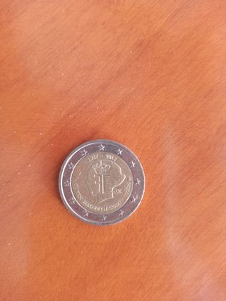 Moneda conmemorativa 2€ Bélgica 1937-2012.