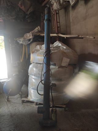 Sinfín eléctrico para cereales