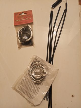 Rotores Monty + Cables Bicicleta los dos 18 euros 