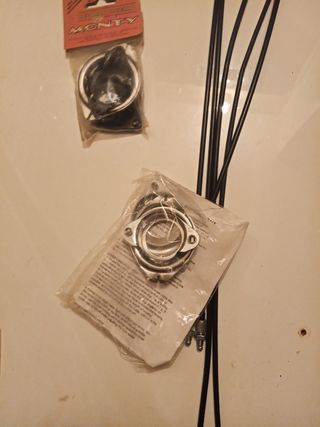 Rotores Monty + Cables Bicicleta los dos 18 euros 