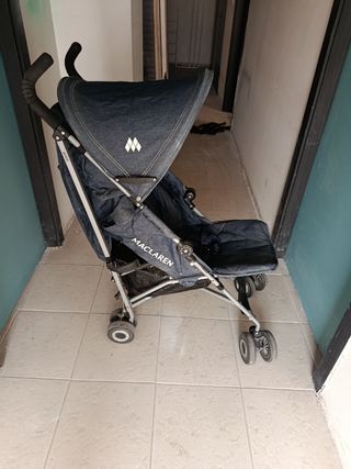 Carrito Maclaren vaquero