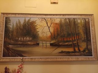 Cuadro paisaje - Óleo sobre lienzo