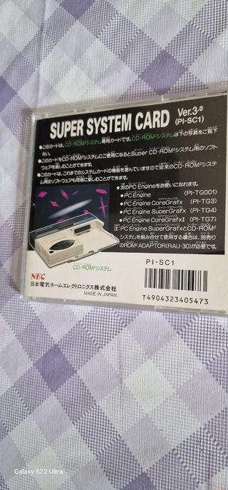 Scheda Super System Card NEC