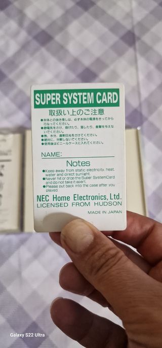 Scheda Super System Card NEC